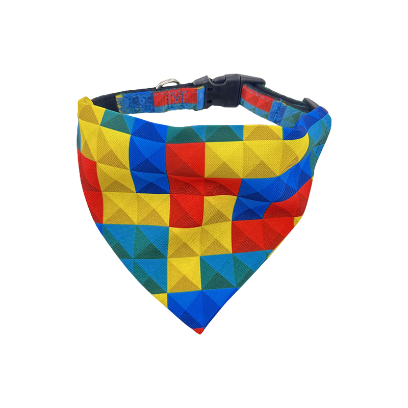 Bandanas para cães xadrez de búfalo, acessórios para animais de estimação para cães pequenos e médios e gatos
